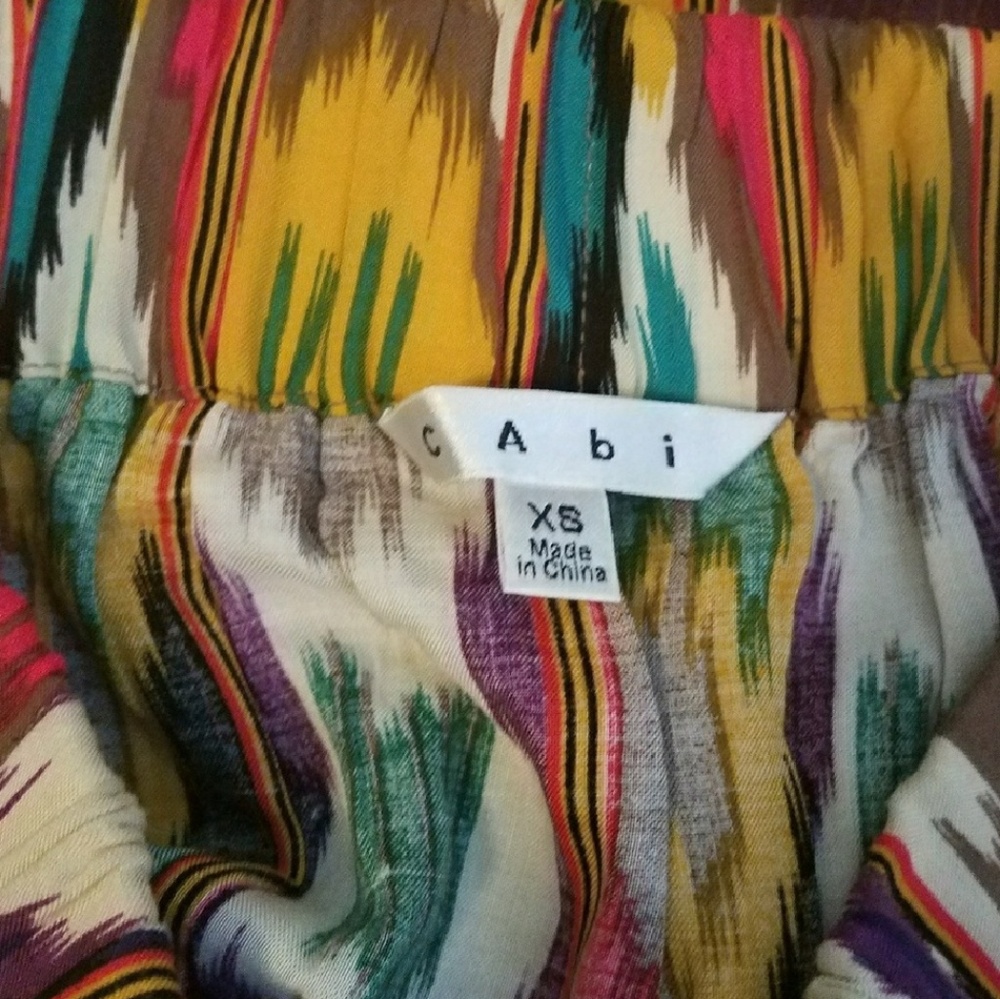 Cabi Multi Color Mini Skirt - image 5